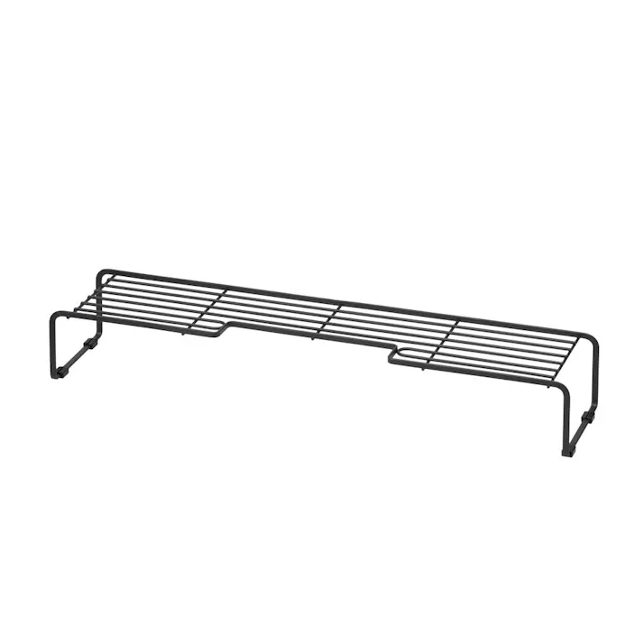 コンロ奥ラック ブラック