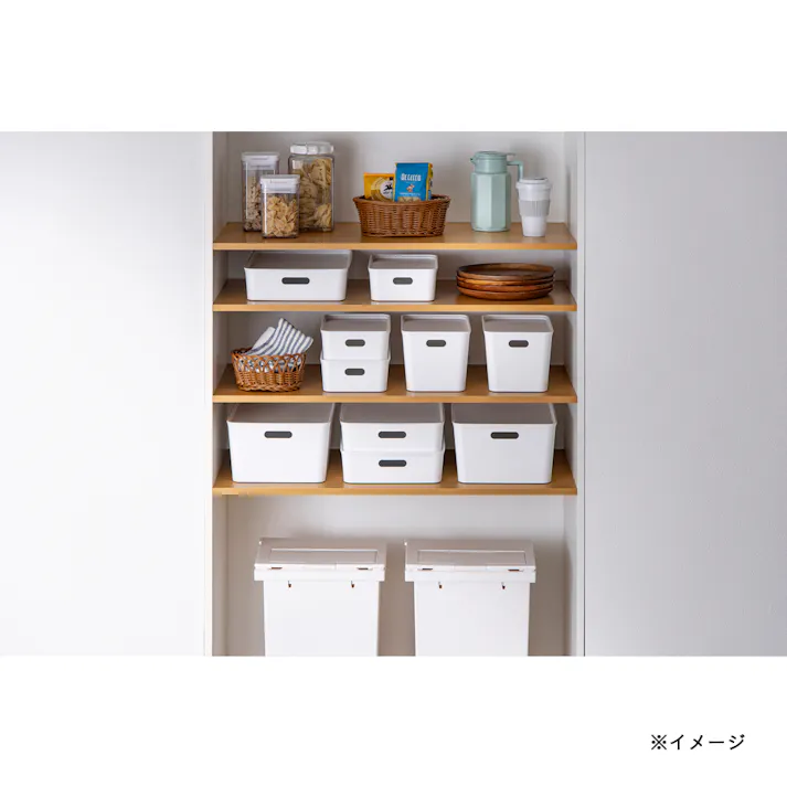 積み重ねても使える整理ボックス M