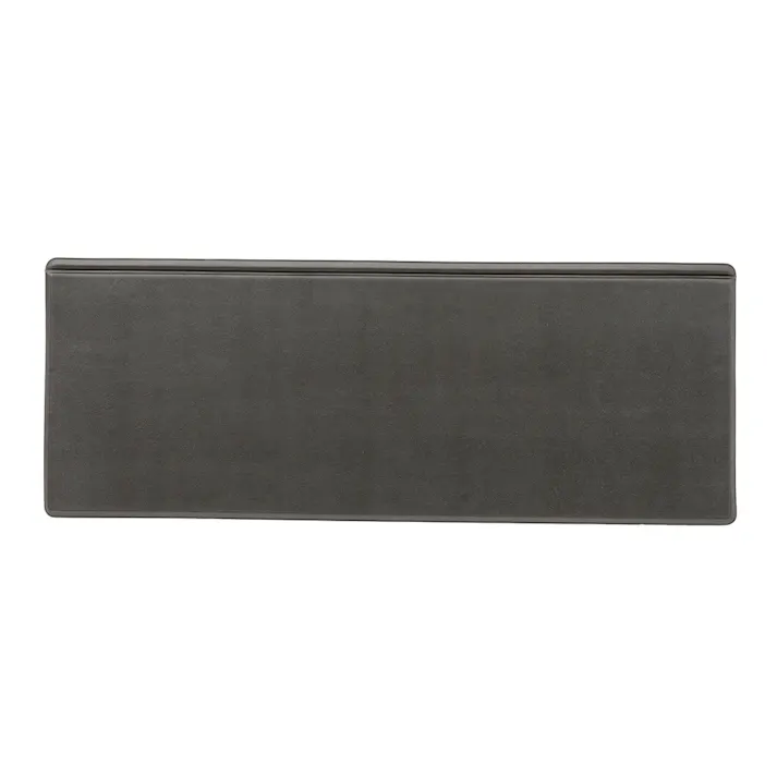 すき間を埋めるキッチンマット L-Fit 極厚 ダークブラウン S 45cm×120cm 厚み12mm クッション性 抗菌 燃えにくい 防カビ 拭くだけお手入れ