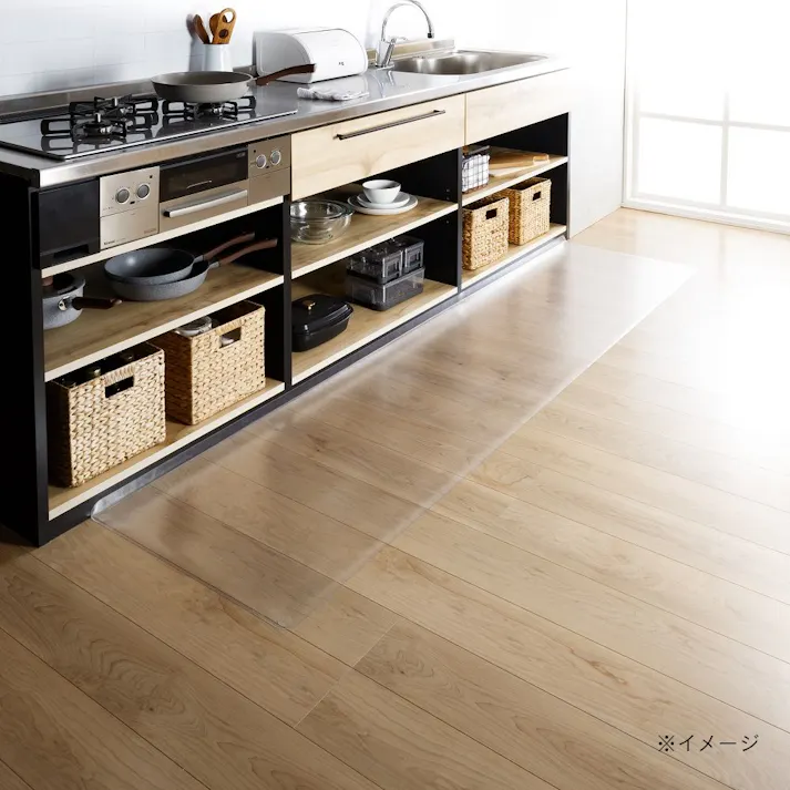 すき間を埋めるキッチンマット L-Fit 透明 XL 60×240cm