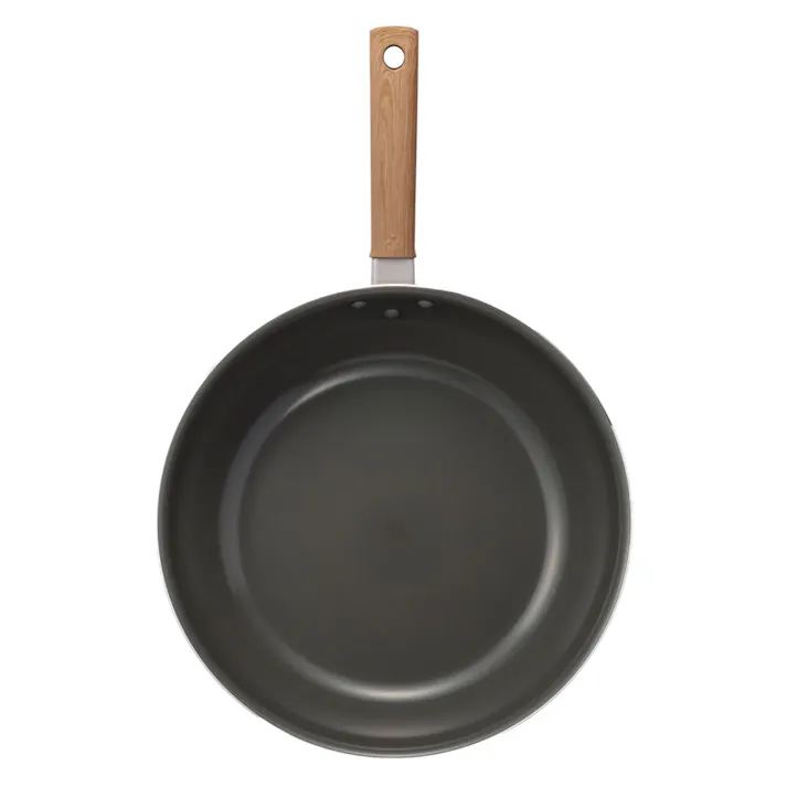 ガス火専用 こびりつきにくいフライパン 28cm深型