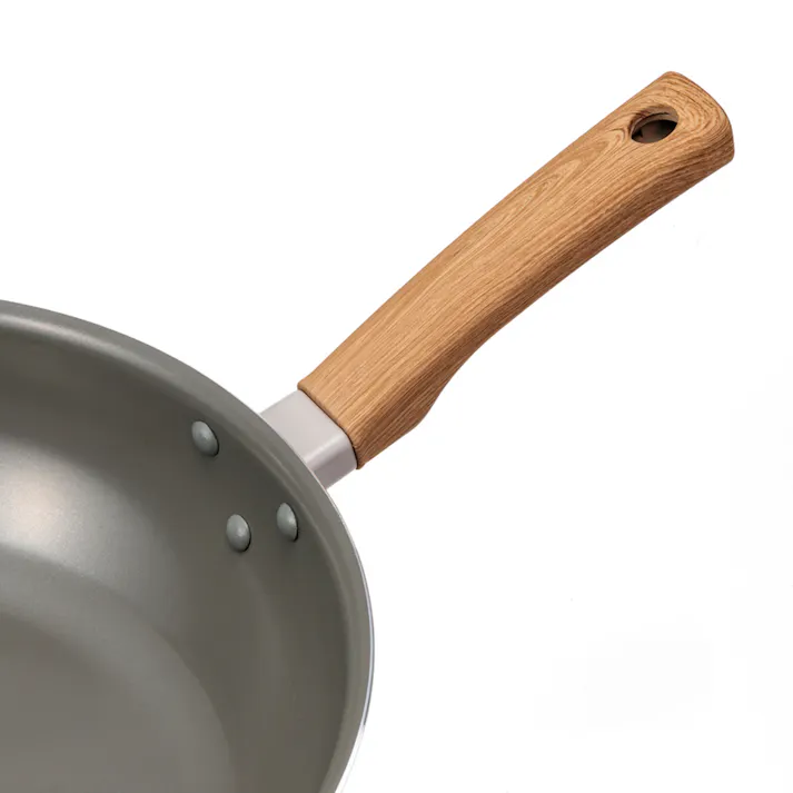 ガス火専用 こびりつきにくいフライパン 28cm深型