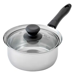 ふきこぼれしにくい ステンレス片手鍋 16cm