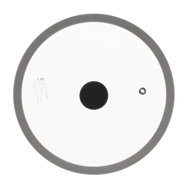 収納しやすいシリコーンフチガラス蓋 22cm