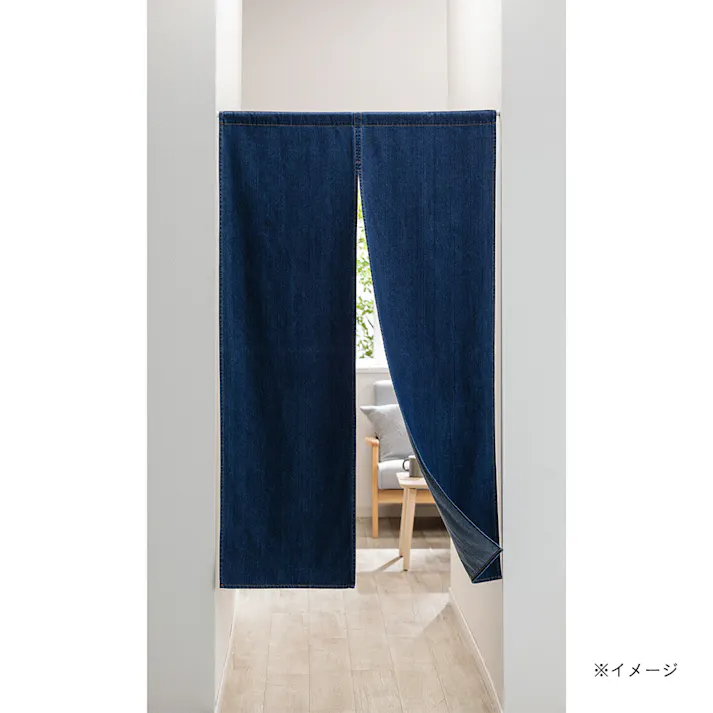 のれん デニム 85×150cm