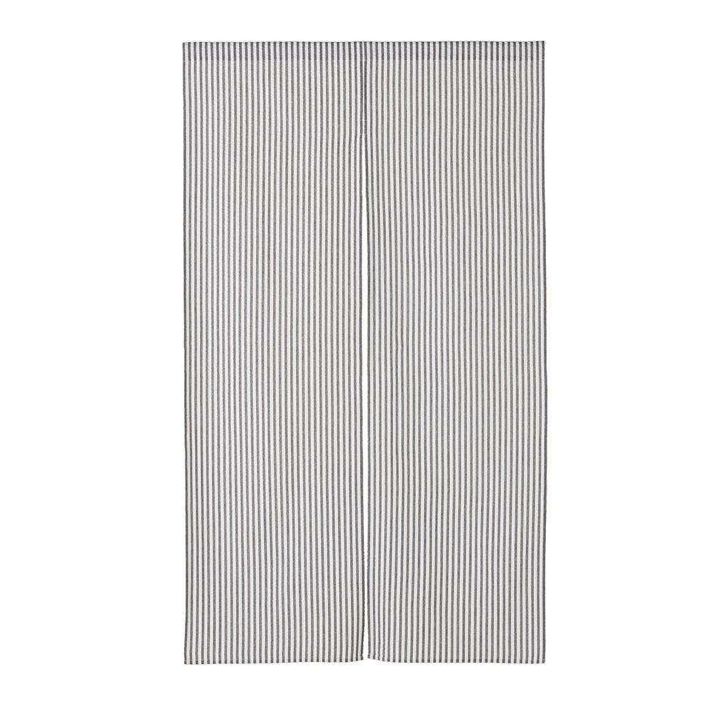 のれん ストライプ ブラック 85×150cm | カーテン・カーテンレール