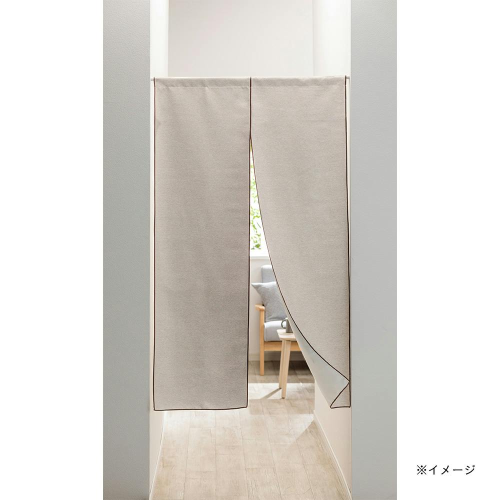 防炎のれん メホラール アイボリー 85×150cm | カーテン・カーテン