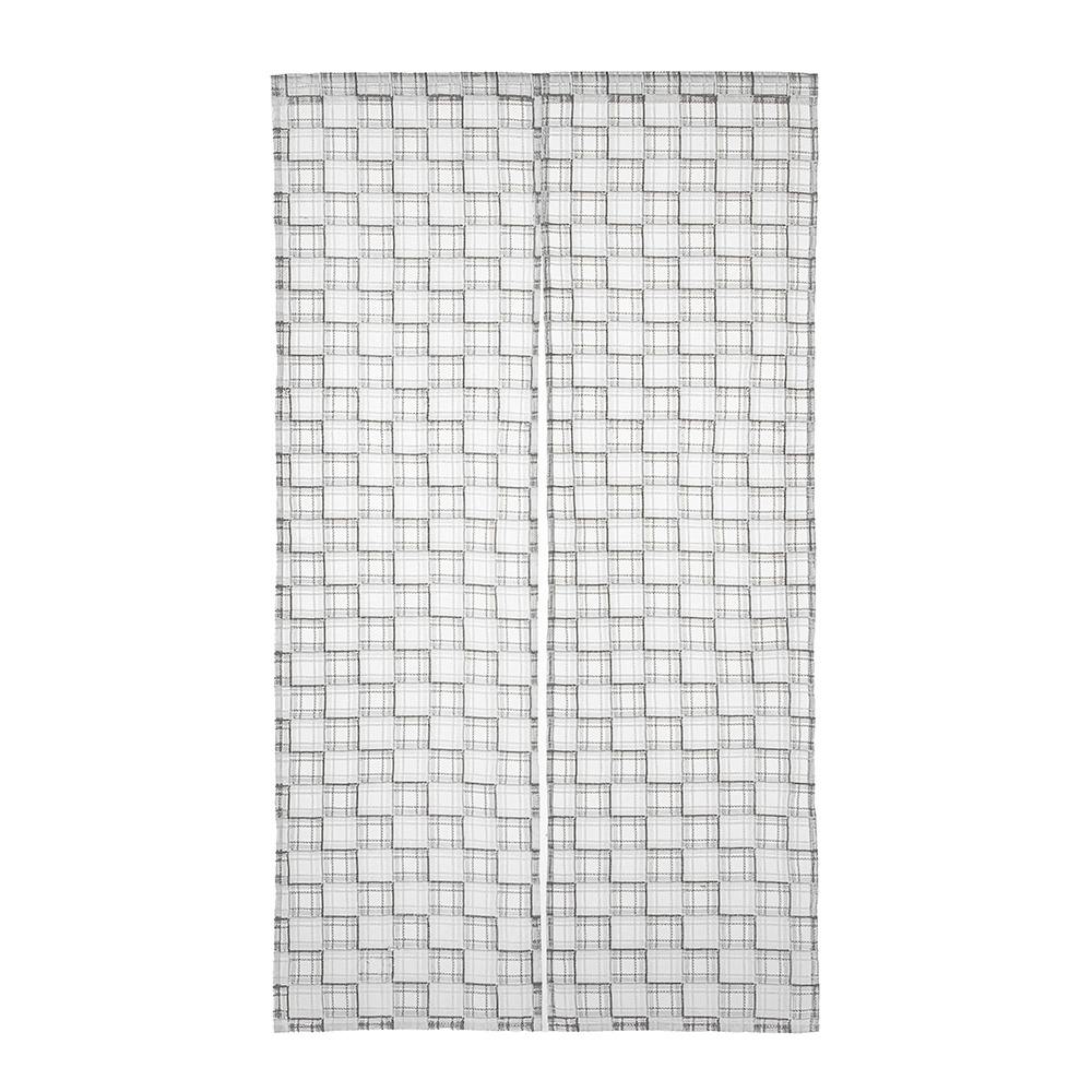 のれん チェック 85×150cm