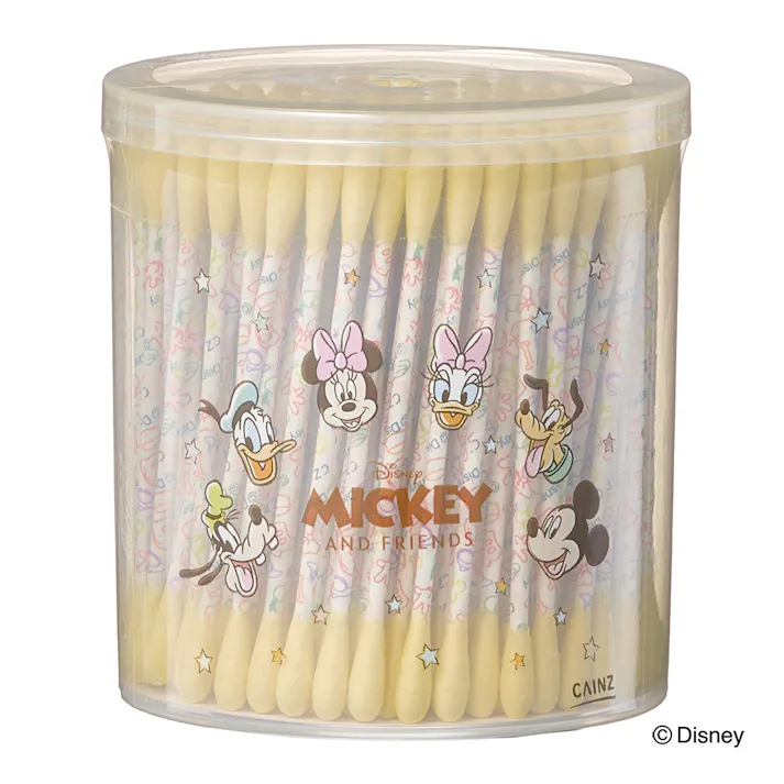 カインズ 抗菌 紙軸綿棒 ミッキー&フレンズ 200本