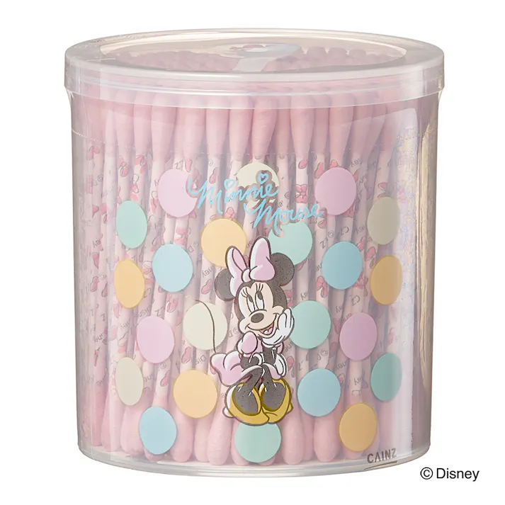 カインズ 抗菌 紙軸綿棒 ミニーマウス 200本