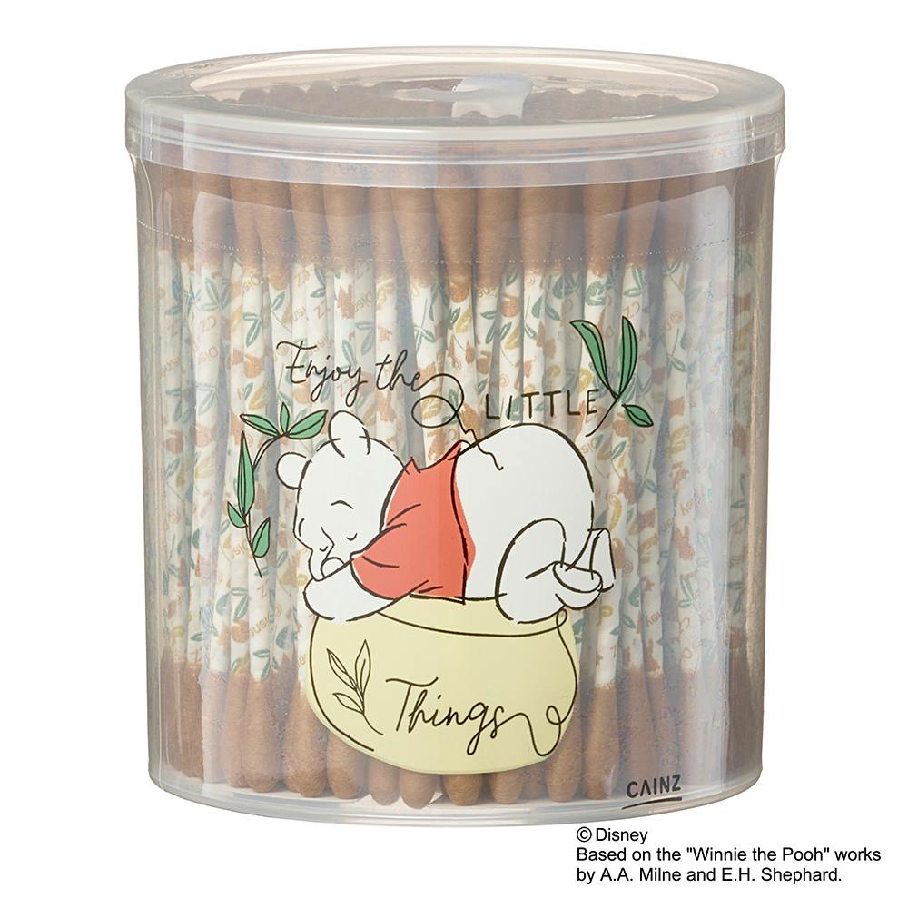 カインズ 抗菌 紙軸綿棒 くまのプーさん 200本