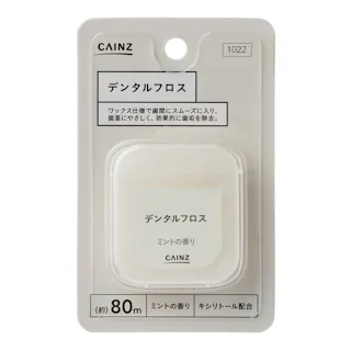 カインズ デンタルフロス ナイロン ミントの香り 80m
