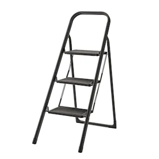 折たたみ式踏み台 ブラック 3段
