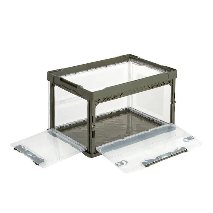 カインズ 横から取り出せる 折りたたみコンテナ