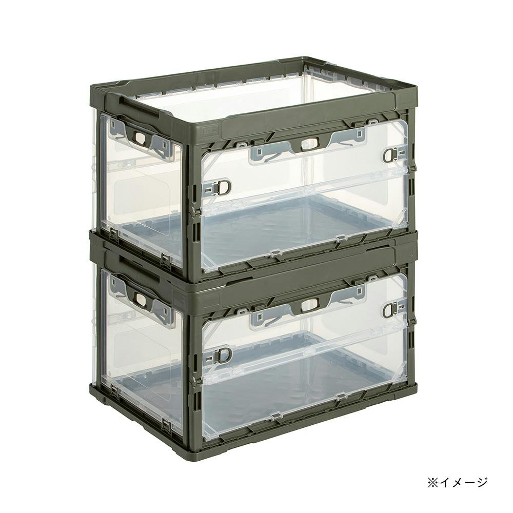 カインズ 横から取り出せる 折りたたみコンテナ | 作業工具・作業用品