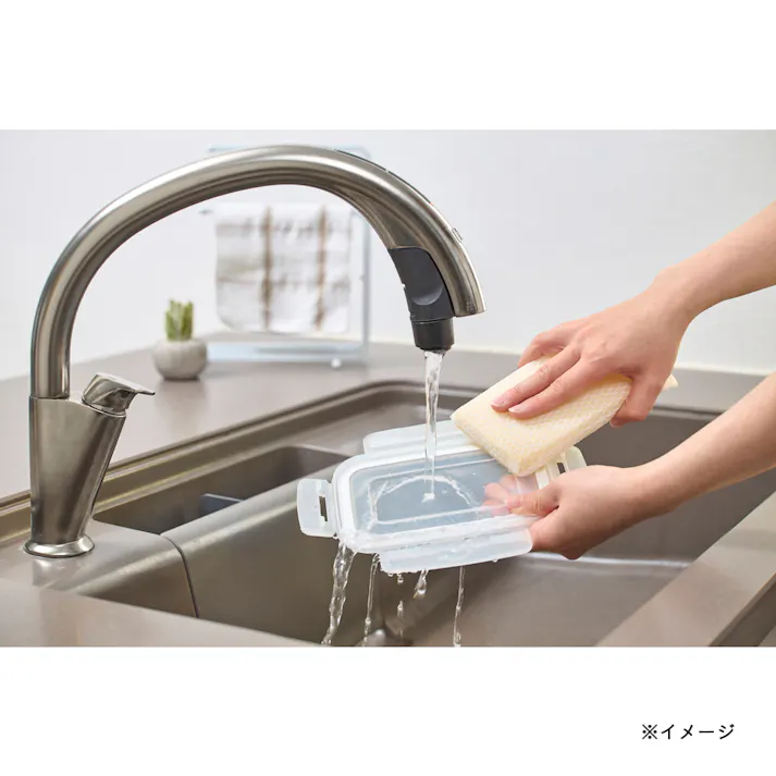洗いやすい弁当箱 650ml ホワイト