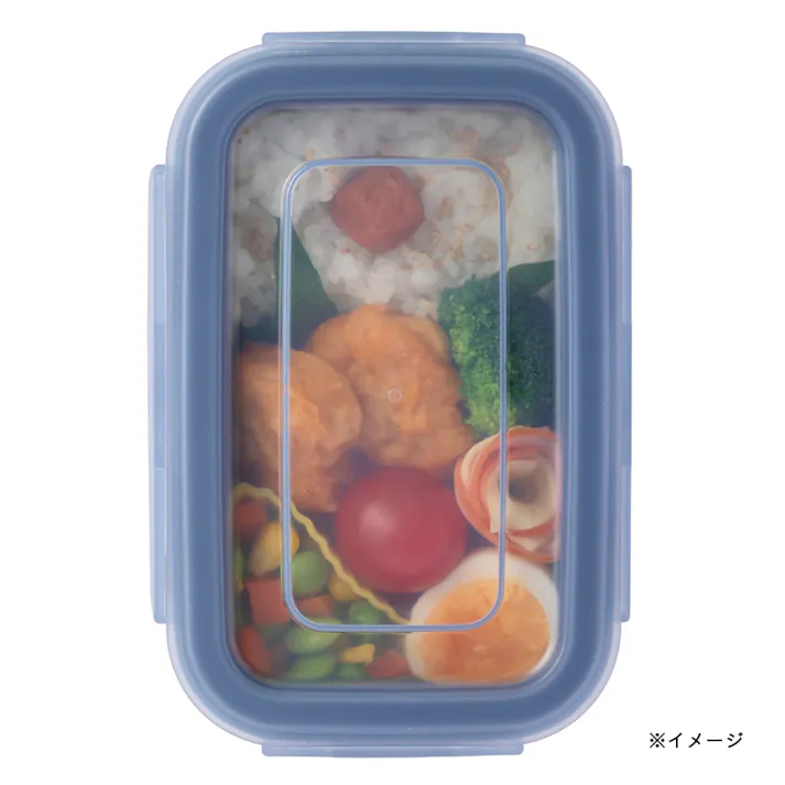 洗いやすい弁当箱 650ml ネイビー