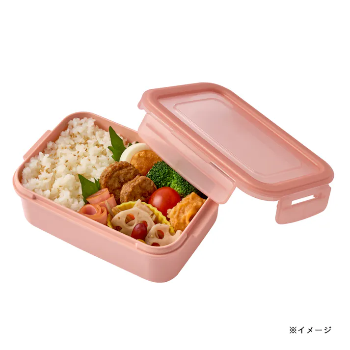 洗いやすい弁当箱 850ml ピンク