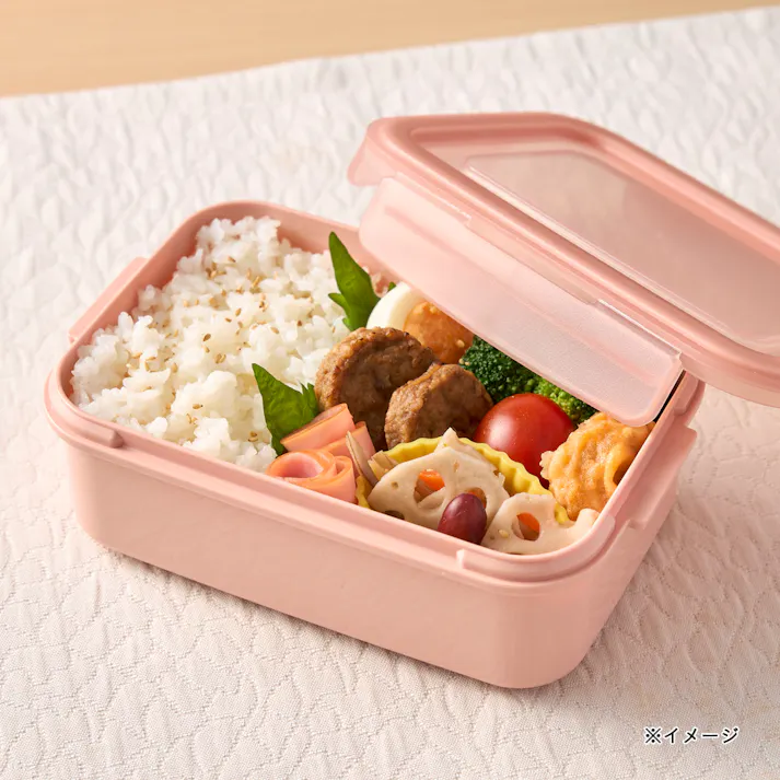 洗いやすい弁当箱 850ml ピンク