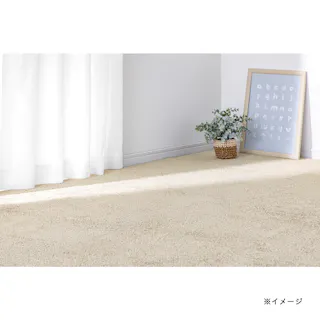 ペットと過ごしやすいカーペット 2畳カット ベージュ 幅176cm 奥行176cm
