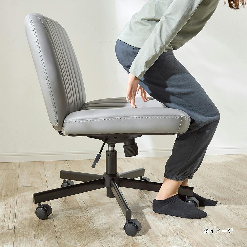 体にフィットするハイバックチェア ブラック Y57 | ホーム