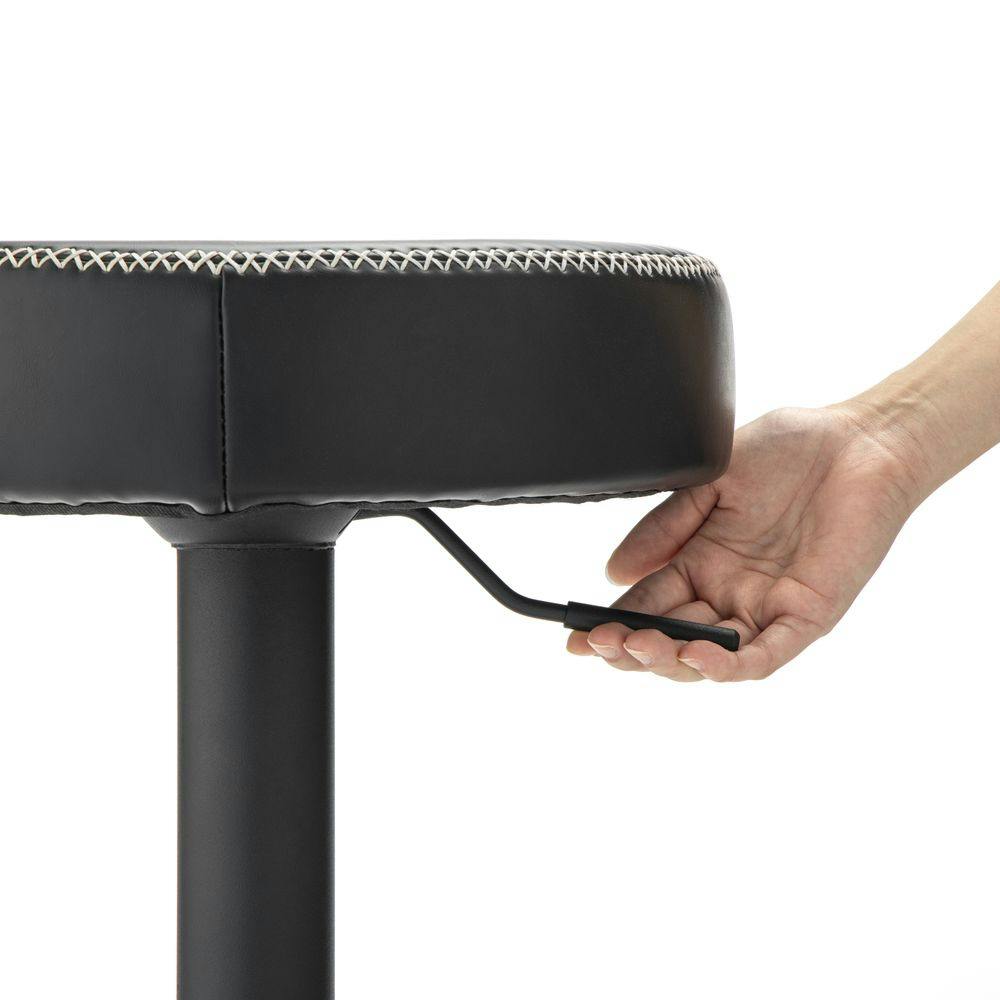 ラウンドカウンターチェア ブラック Y62 | ホームオフィス 通販