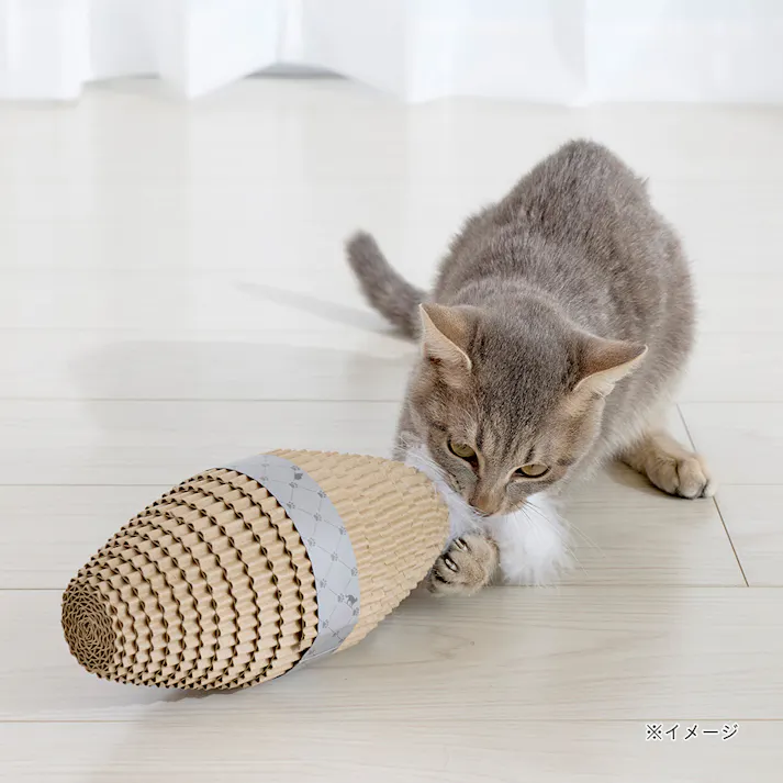 ネコケリおもちゃカードボード ラグビー ダイヤ