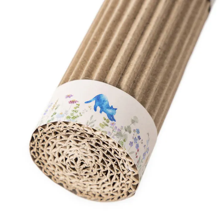 ネコケリおもちゃカードボード ポール フラワー