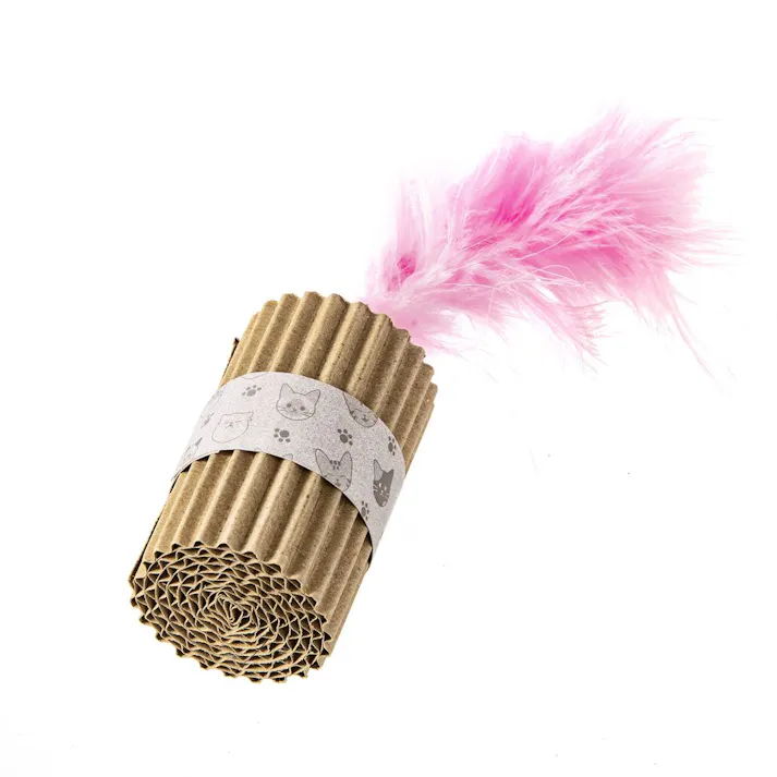 ネコケリおもちゃカードボード スティック キャット