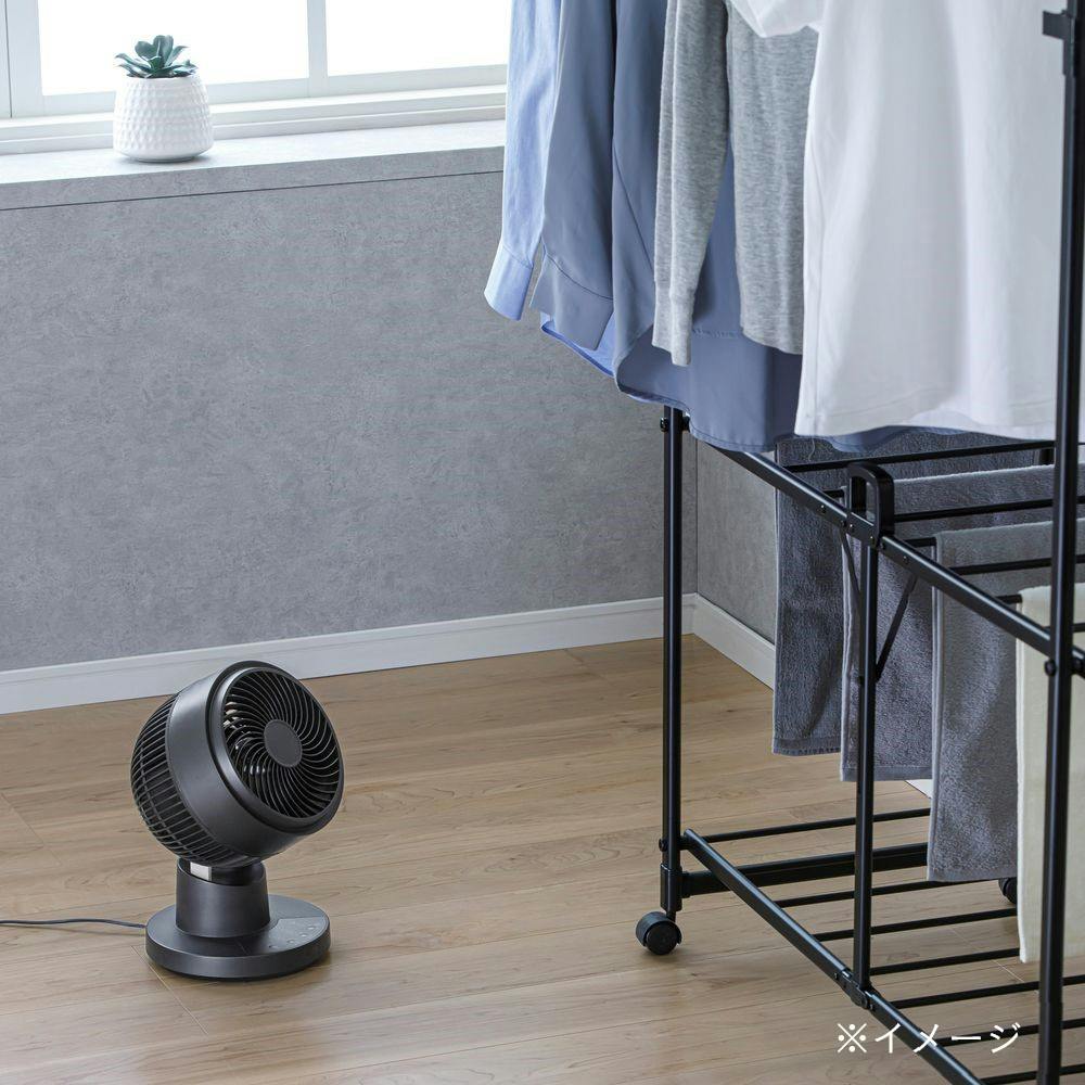 カインズ DCサーキュレーター ブラックCZ-5D153-BK | 空調・季節家電