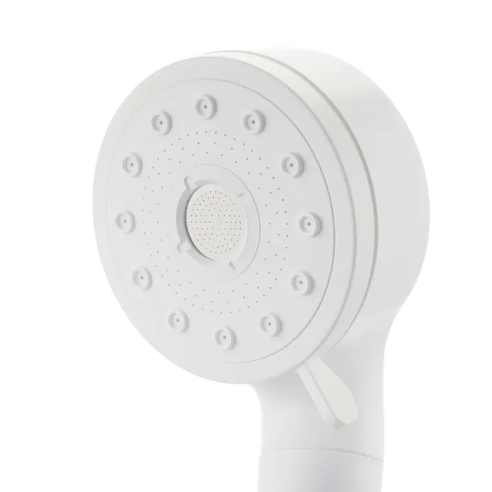 カインズ ナノバブルシャワーヘッド 手元ストップ 5段階水流調整 ホワイト