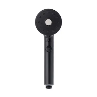 カインズ ナノバブルシャワーヘッド 手元ストップ 5段階水流調整 ブラック