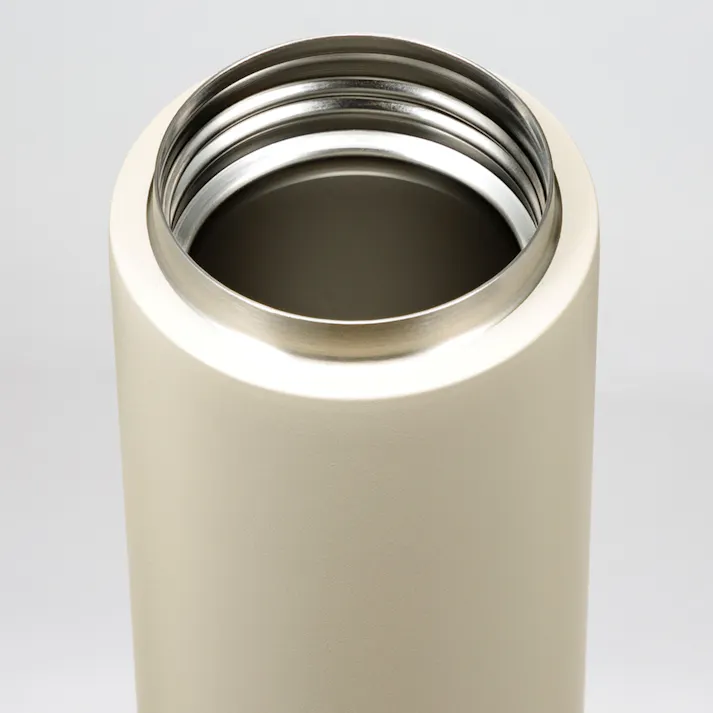 スクリューボトル 350ml ベージュ