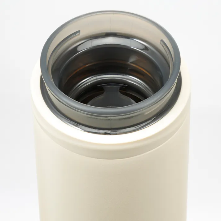 スクリューボトル 350ml ベージュ