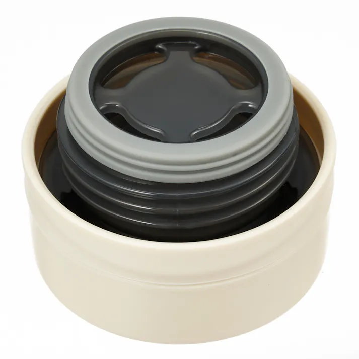 スクリューボトル 350ml ベージュ