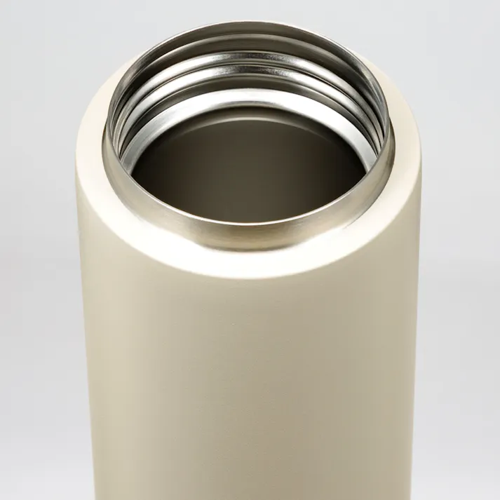 スクリューボトル 500ml ベージュ