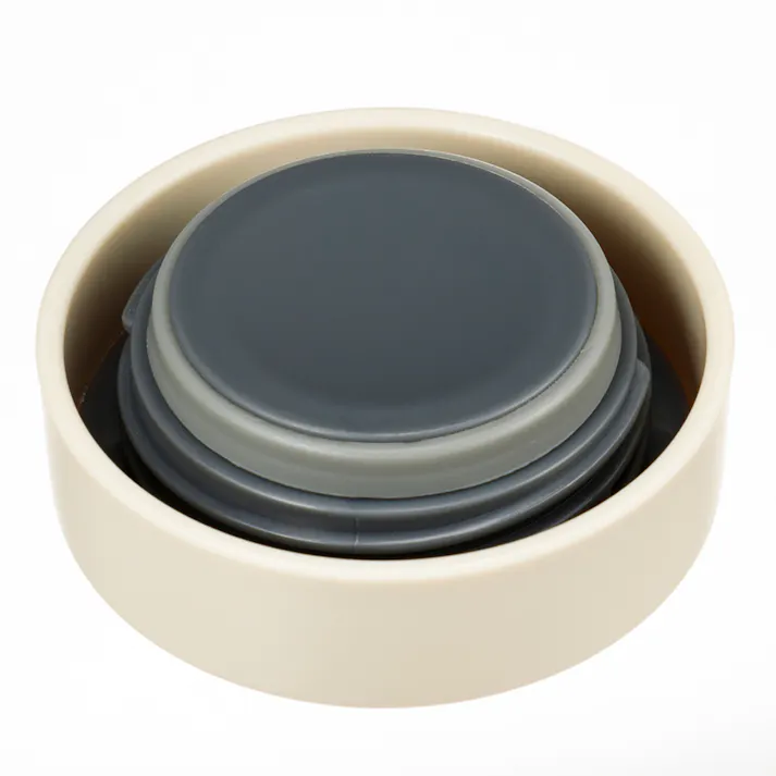 スクリューボトル 500ml ベージュ