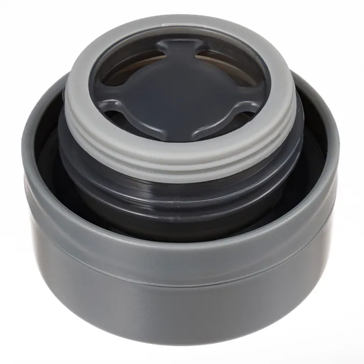 スクリューボトル 500ml ダークグレー