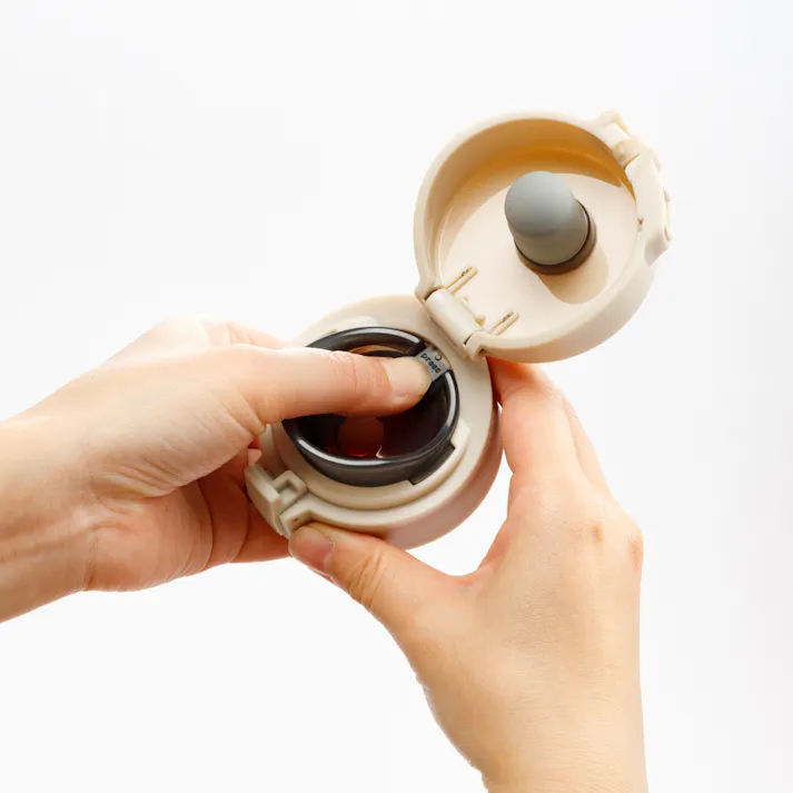 ワンタッチボトル 350ml ベージュ