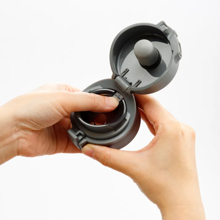 ワンタッチボトル 350ml ダークグレー