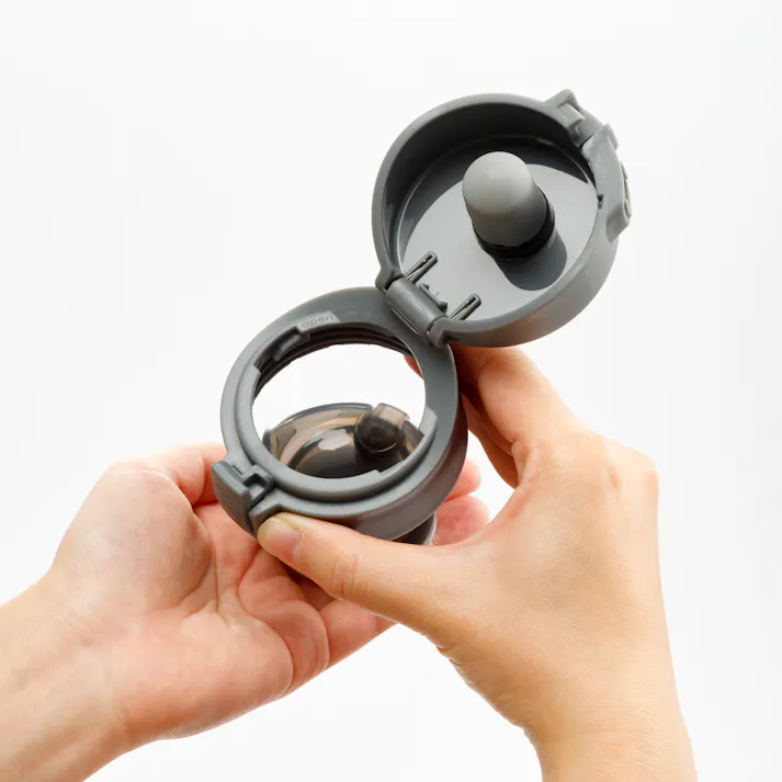 ワンタッチボトル 350ml ダークグレー