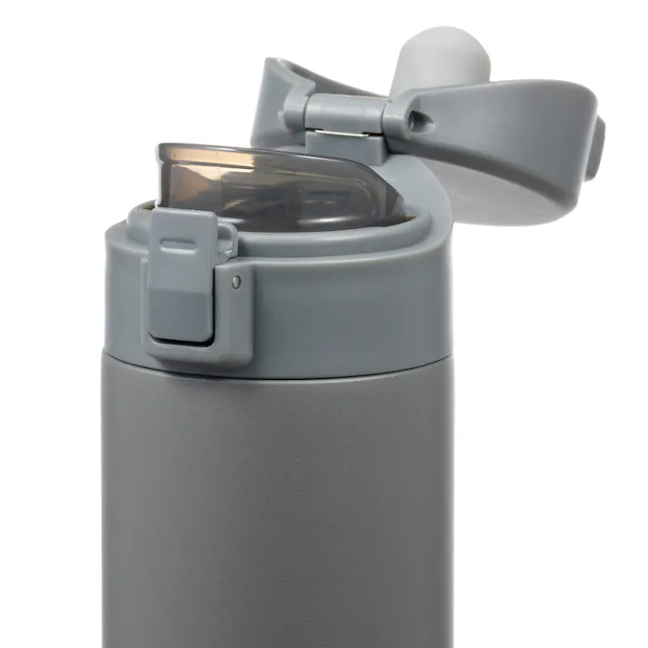 ワンタッチボトル 500ml ダークグレー