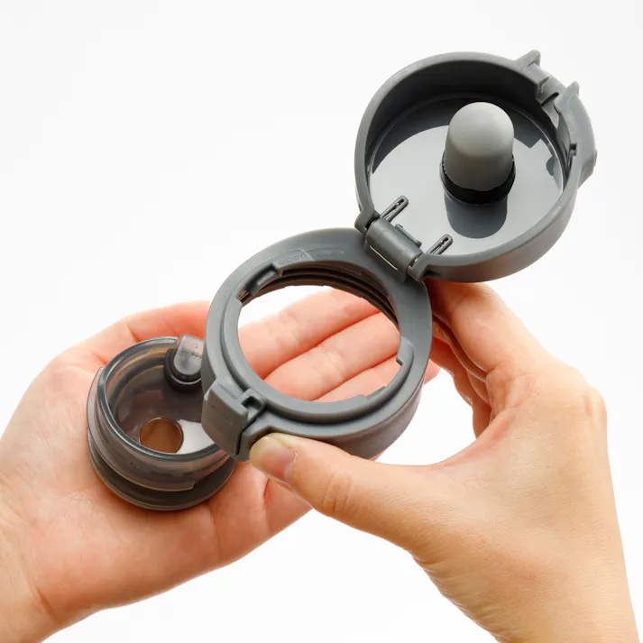 ワンタッチボトル 500ml ダークグレー