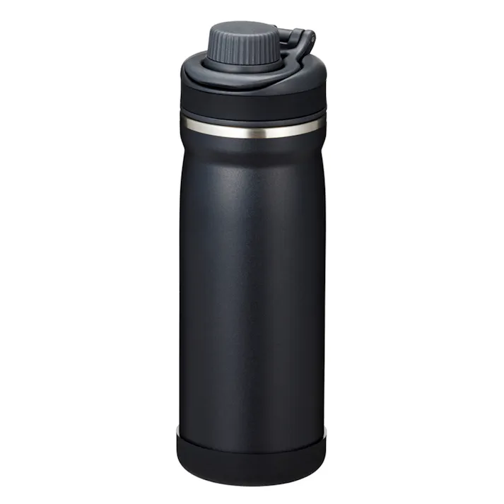 ハンドル付きスポーツボトル 600ml ブラック