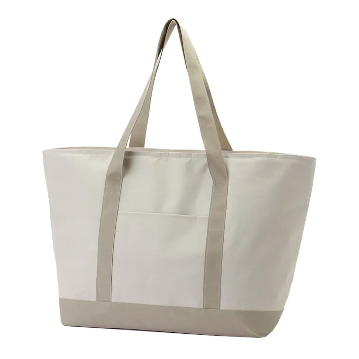 大容量保冷トートバッグ ベージュ