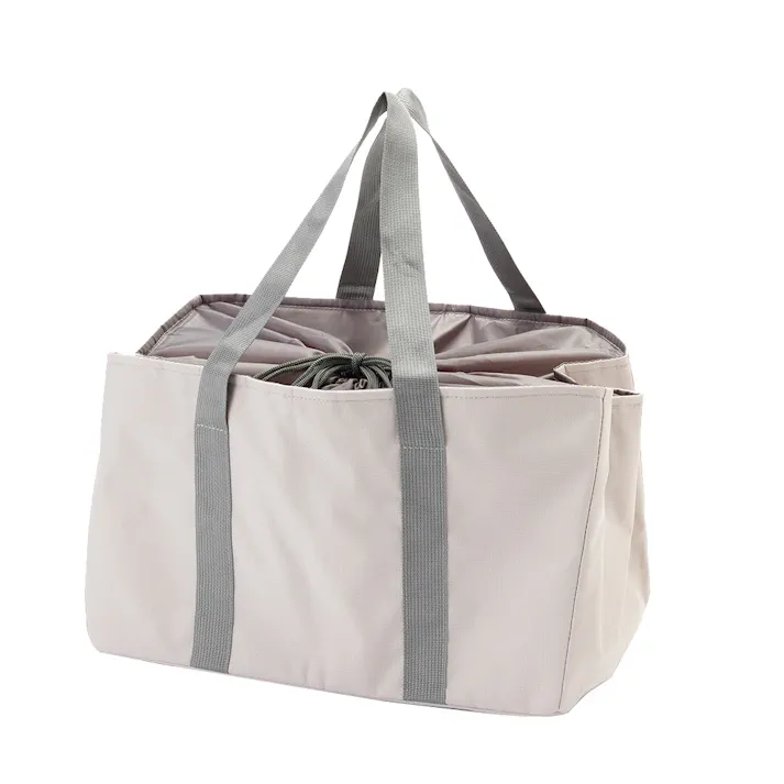 レジカゴ対応保冷トートバッグ グレー