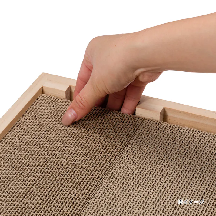 木製爪とぎケース ダブル