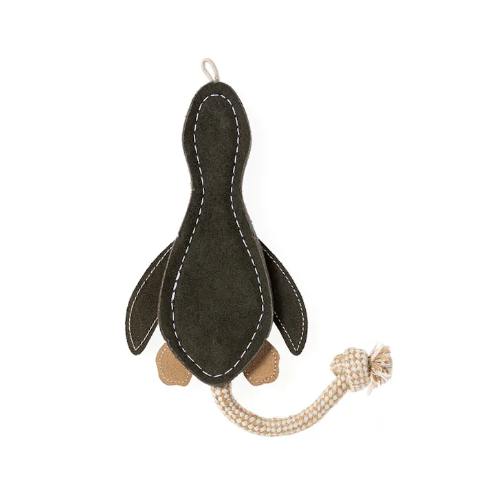 飽きずに遊べるレザー&フェルトトイ とり