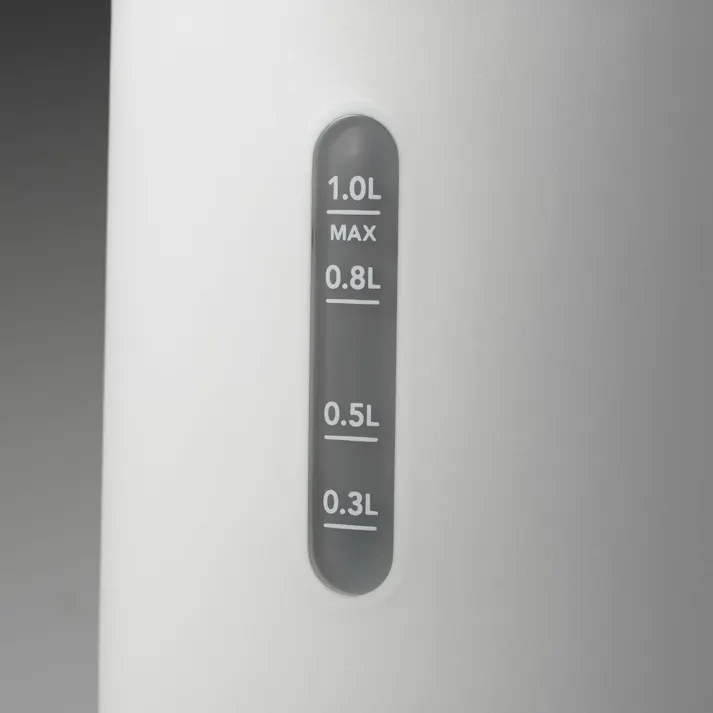 持ちやすく注ぎやすい 転倒湯漏れ防止ケトル ホワイト CZ-SYK1200-WH