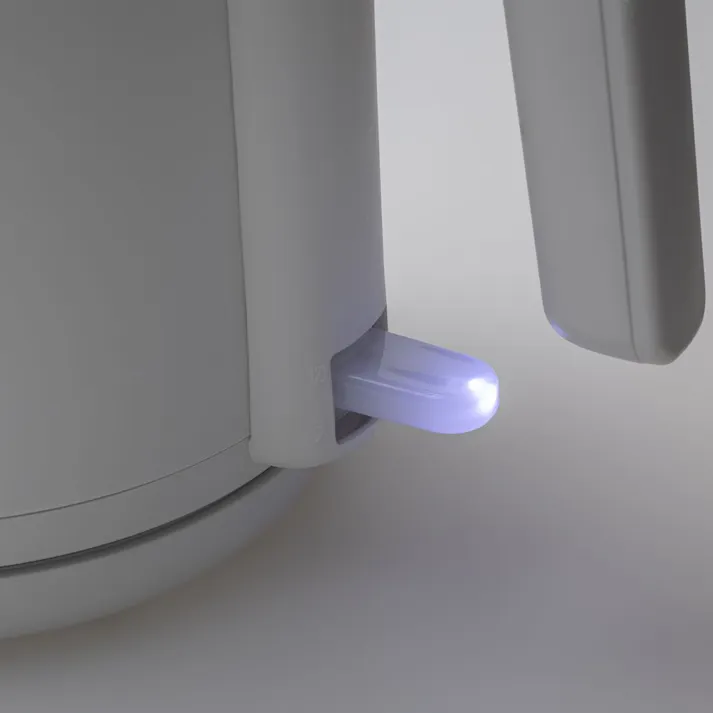 持ちやすく注ぎやすい 転倒湯漏れ防止ケトル ホワイト CZ-SYK1200-WH